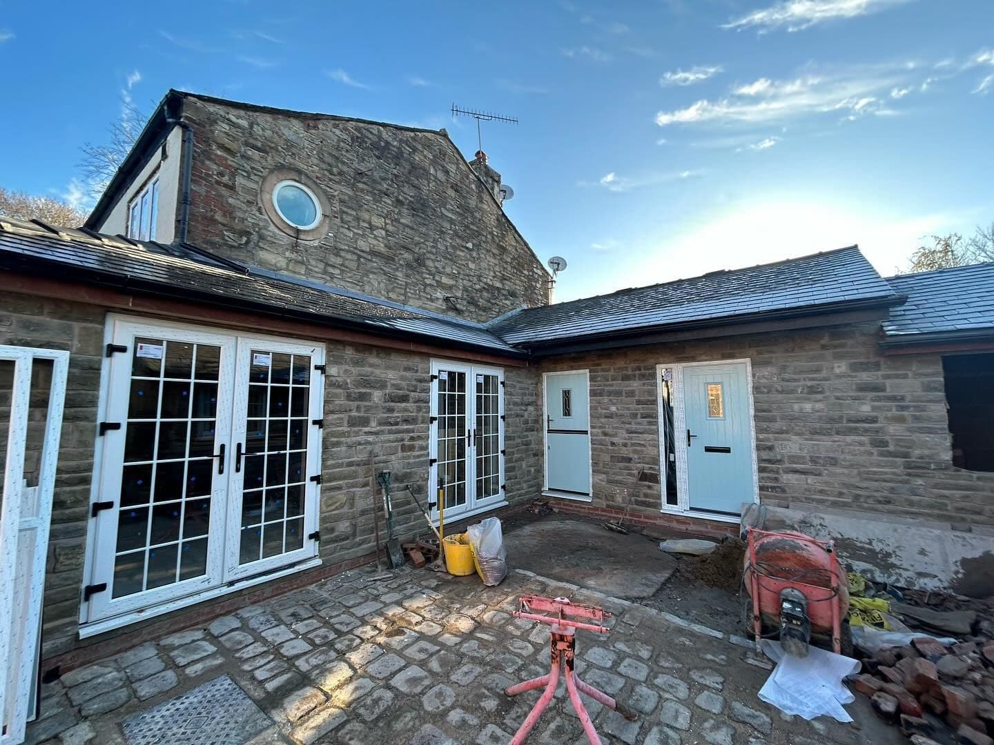 WiBuild stone house extension Liverpool